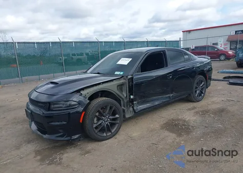 2021 Dodge Charger Gt Awd из США, поврежденный, VIN 2C3CDXMG9MH637072